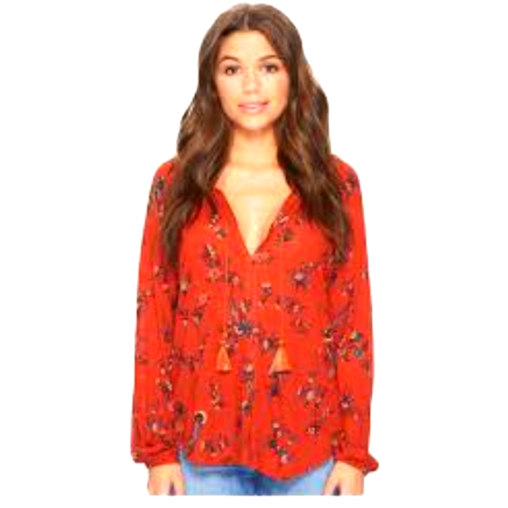 Old Navy boho floral top XXL